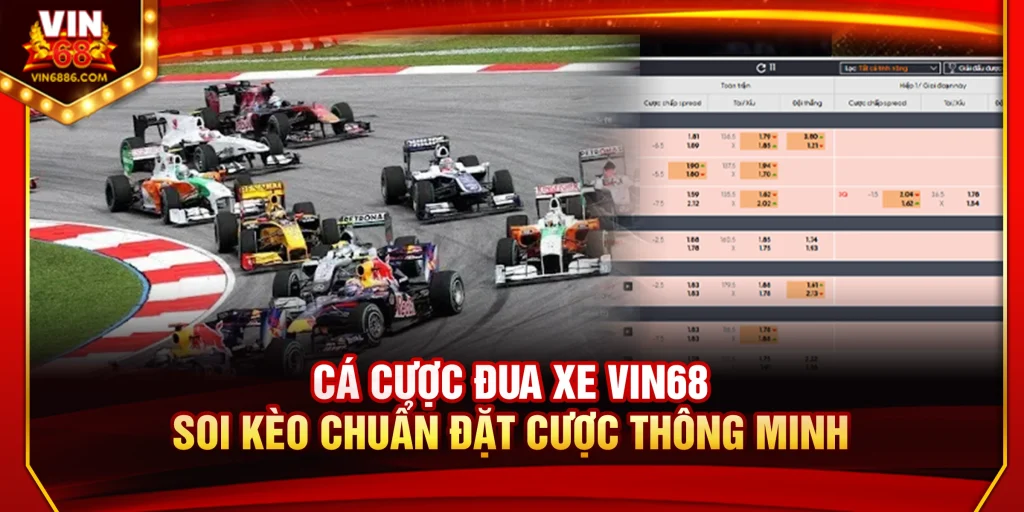 Cá Cược Đua Xe Vin68 – Soi Kèo Chuẩn Đặt Cược Thông Minh